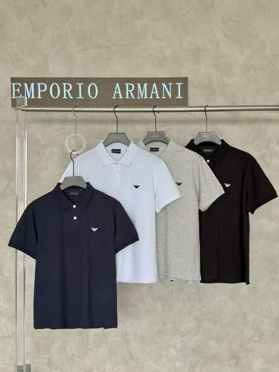 Picture of Armani Polo Shirts Short _SKUArmaniM-2XL8qx13529637